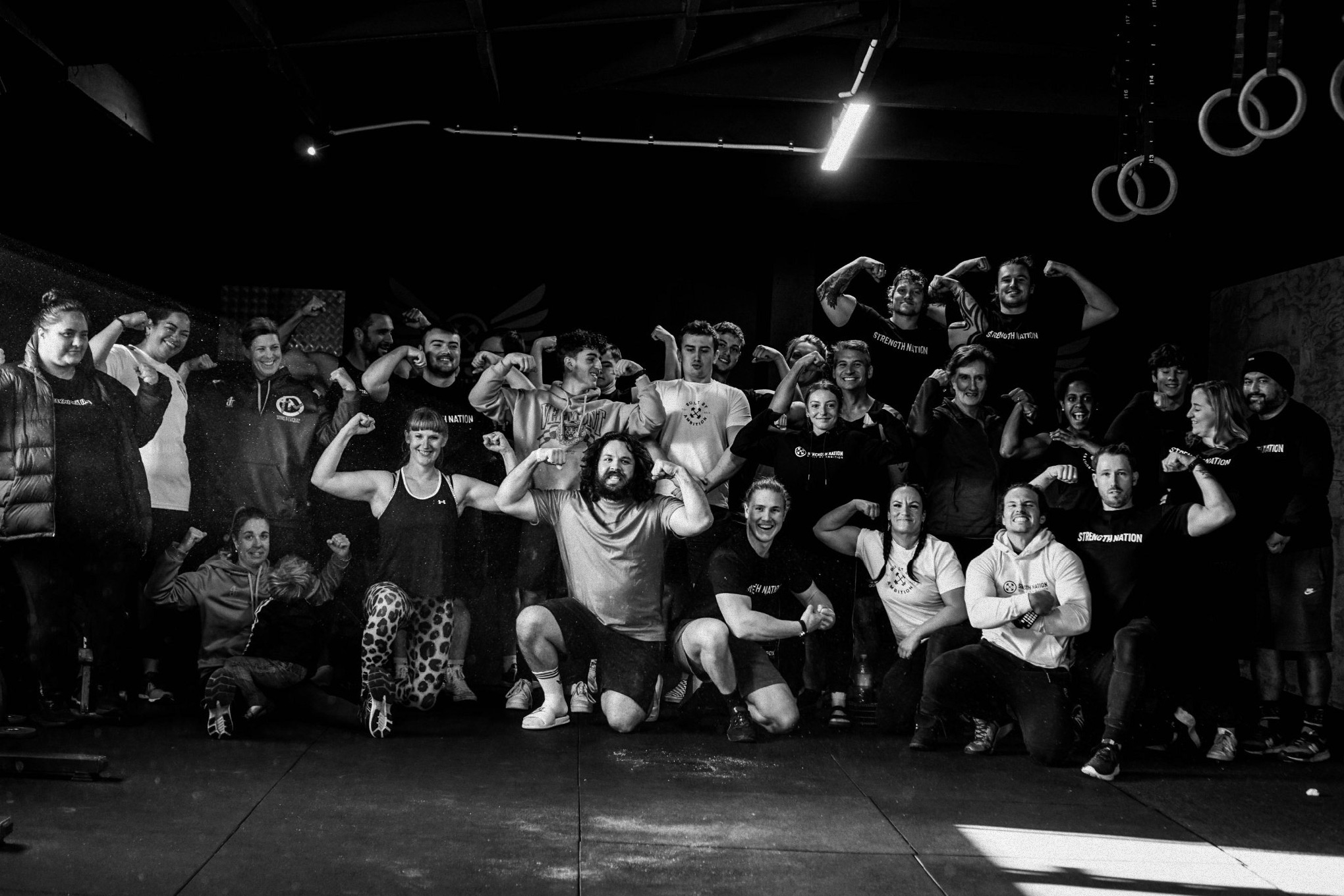Group Photo at Strength Nation Fitness Gym