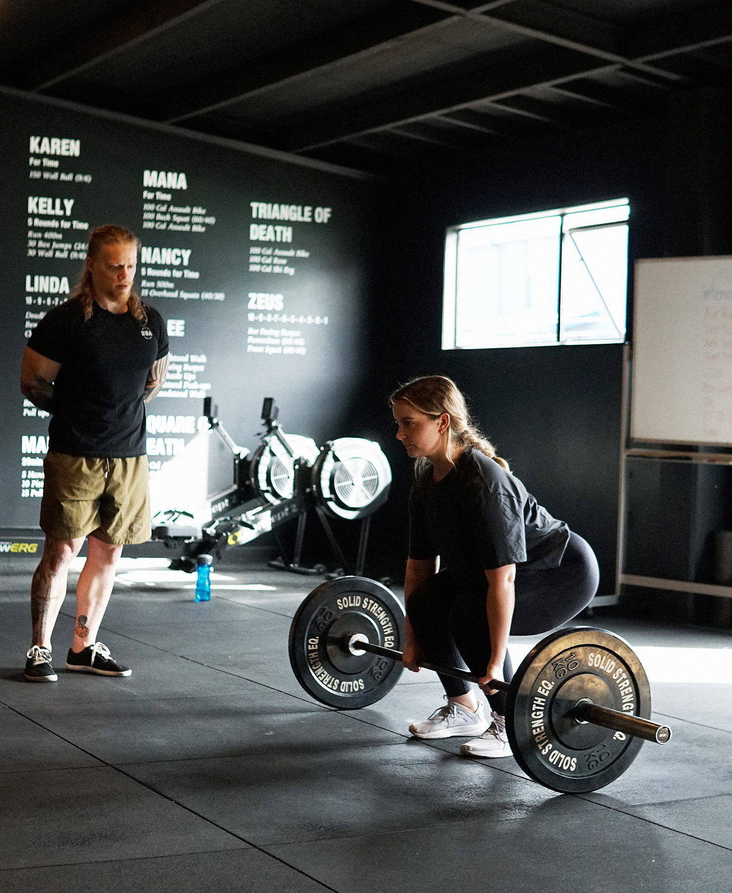 Weightlifting and PT Spotting - SN Carterton