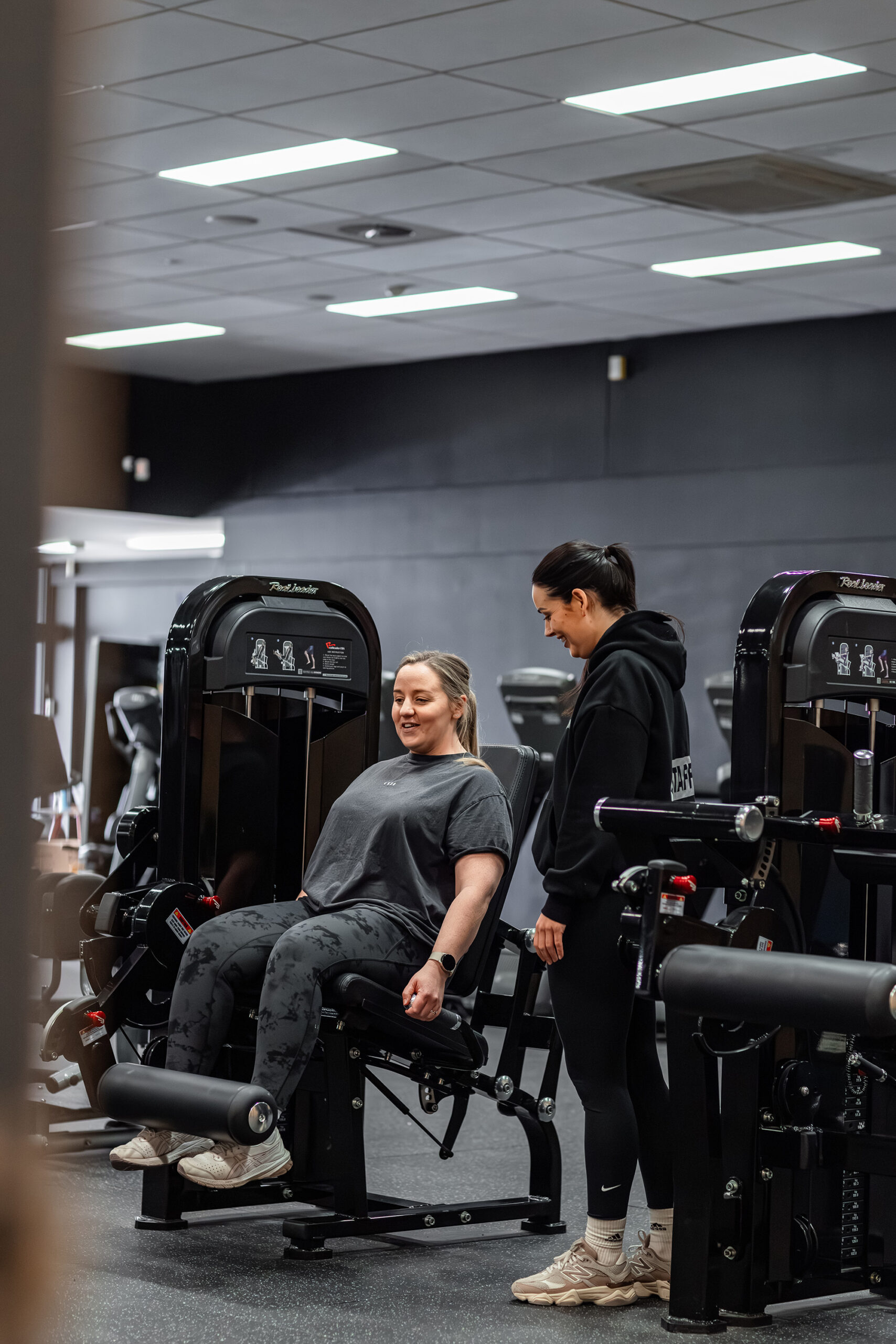 SN Lower Hutt - Staff and Gym Member Chatting
