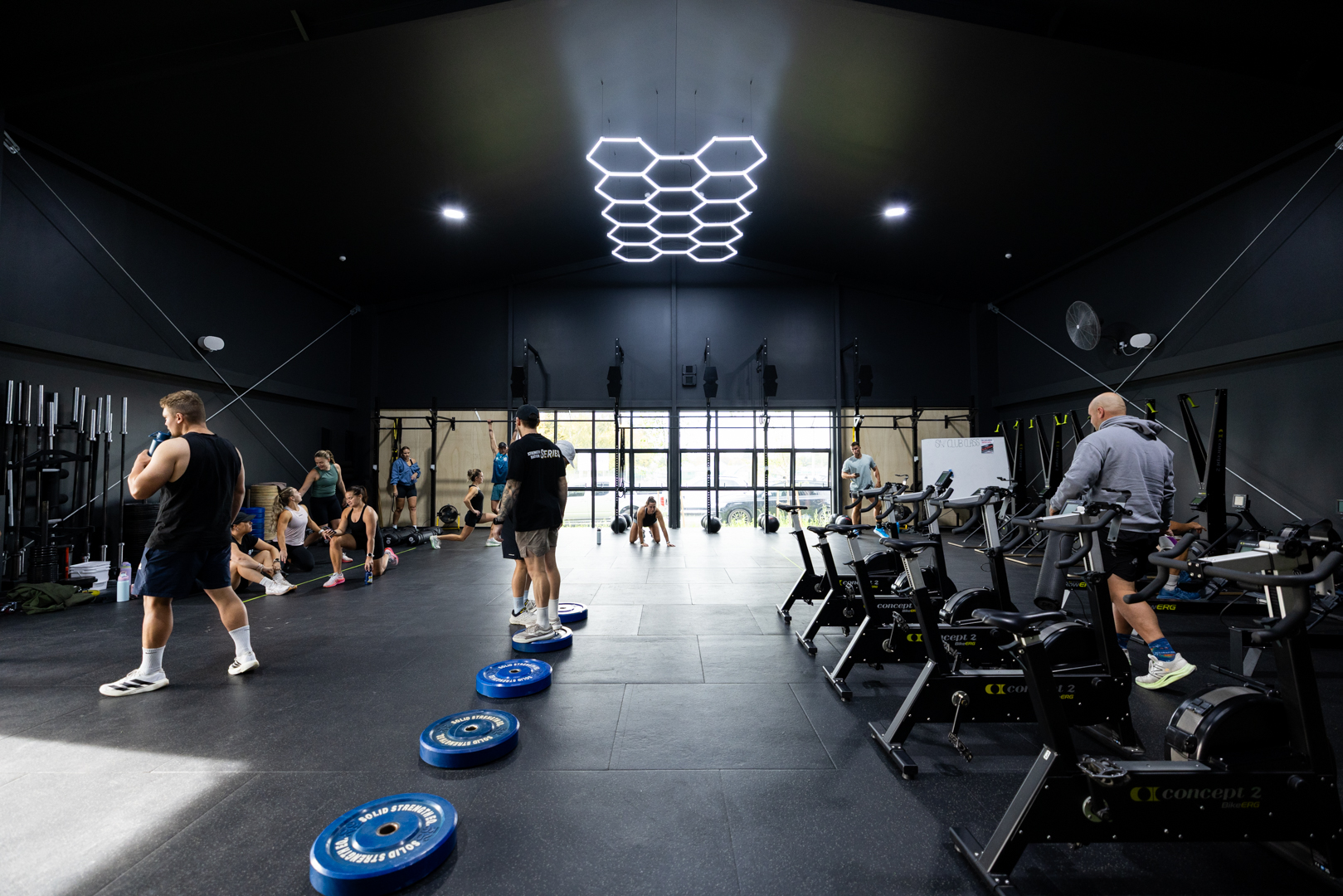 Weightlifting at Strength nation Masterton